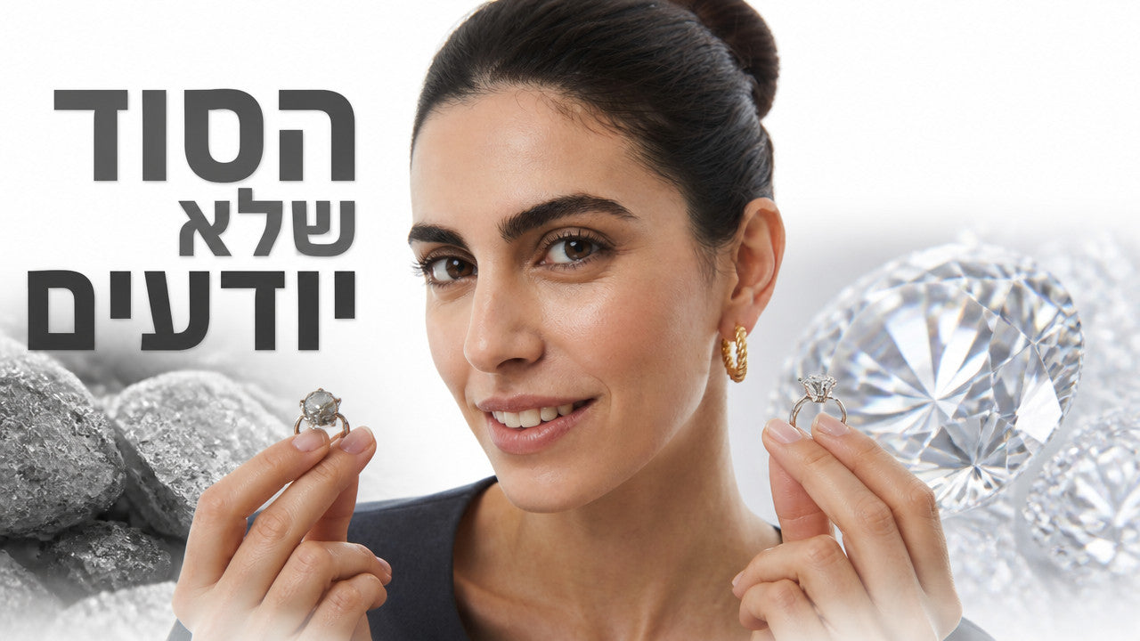 טבעת אירוסין יהלום: המדריך המלא לבחירה נכונה