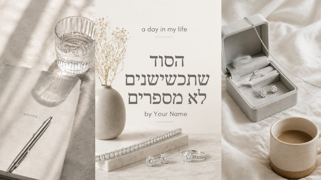 תכשיטי יהלום: המדריך המלא לבחירה נכונה ב-2026