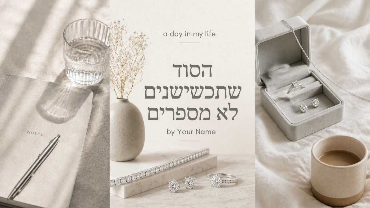 תכשיטי יהלום: המדריך המלא לבחירה נכונה ב-2026