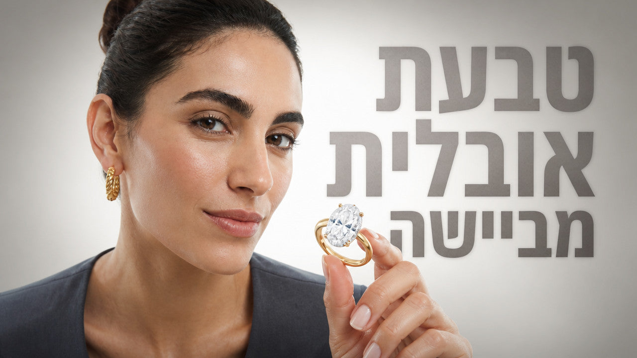 טבעת אירוסין אובלית: המדריך המלא לבחירה נכונה