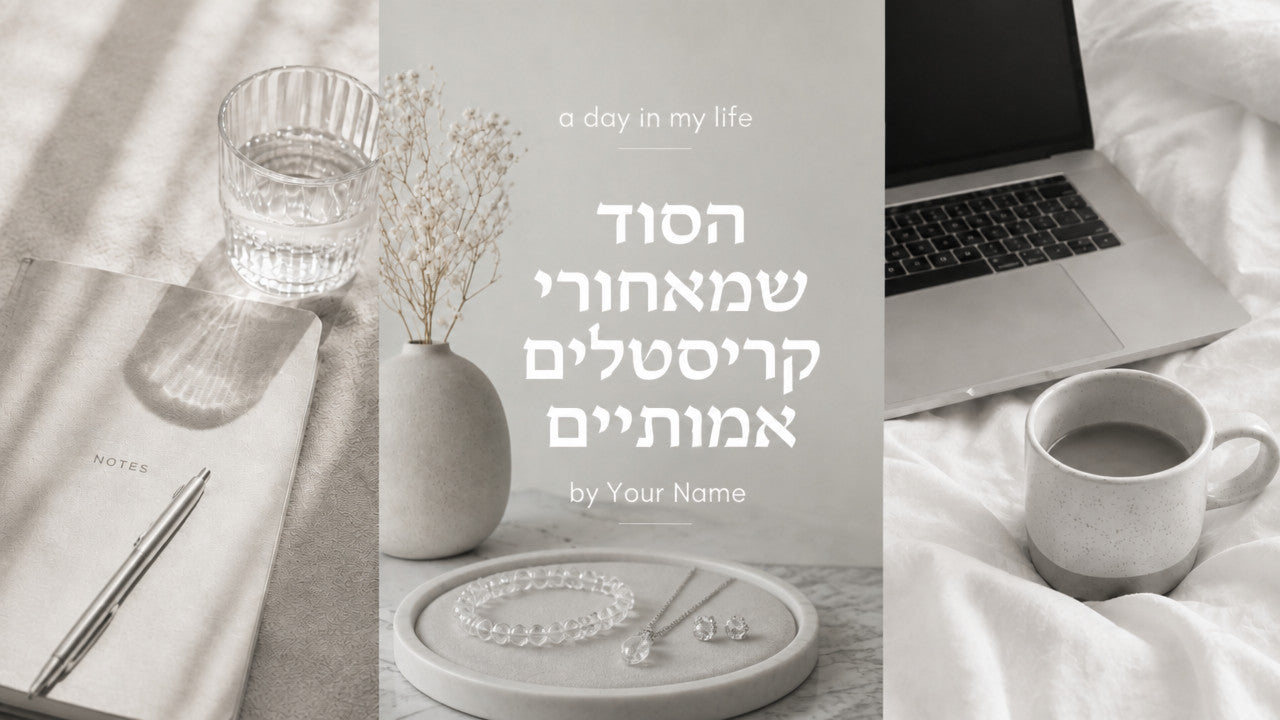 תכשיטי קריסטלים: המדריך המלא לבחירה מושכלת
