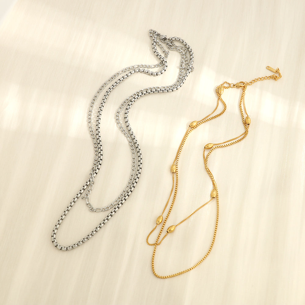 מארז 4 שרשראות ״ענבל״ | לוק חדש בכל יום - Pura Vida