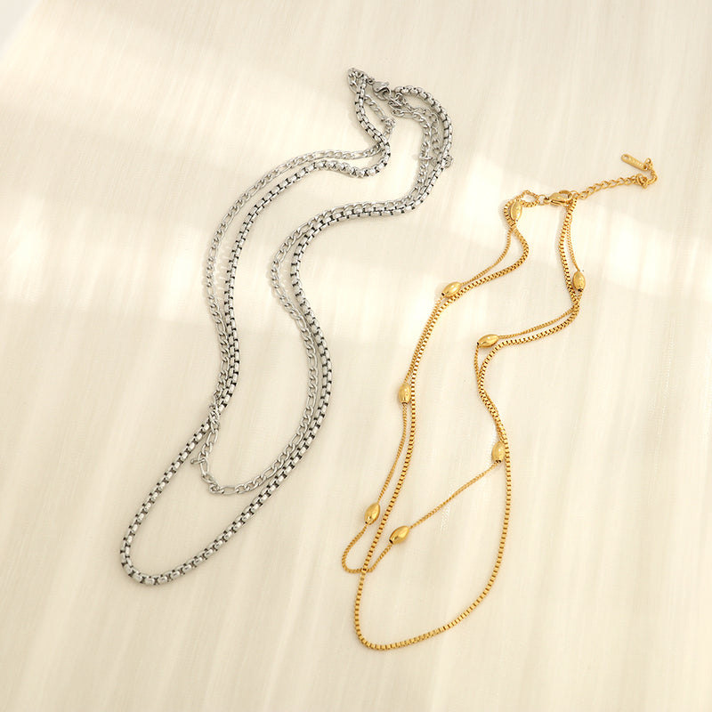 מארז 4 שרשראות ״ענבל״ | לוק חדש בכל יום - Pura Vida