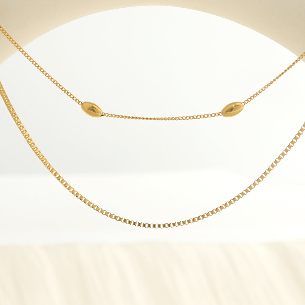 מארז 4 שרשראות ״ענבל״ | לוק חדש בכל יום - Pura Vida