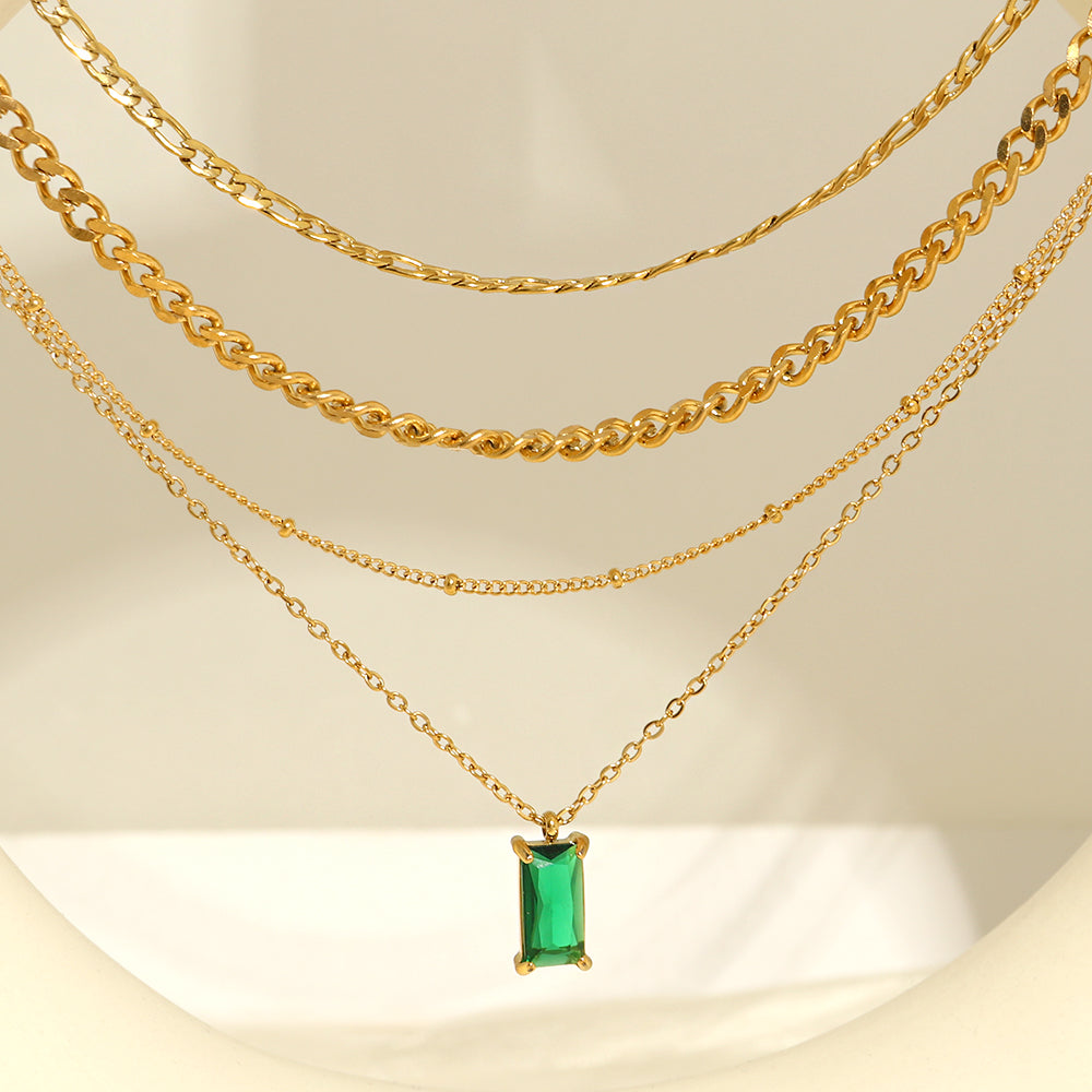 מארז 4 שרשראות הויראלי ״קליי״ | לוק חדש בכל יום - Pura Vida