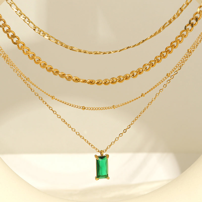 מארז 4 שרשראות הויראלי ״קליי״ | לוק חדש בכל יום - Pura Vida